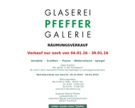 Bild Bildereinrahmungen Glaserei-Galerie Pfeffer