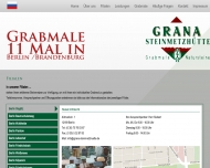 Website Grana Steinmetzh�tte