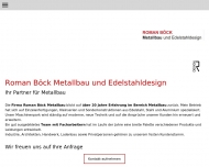 Bild Böck Schlosserei & Metallbau Edelstahldesign