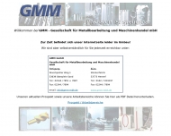 Bild GMM Gesellschaft fr Metallbearbeitung u. Maschinenhandel mbH