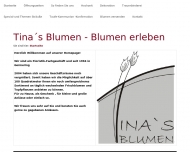 Tina s Blumen - Blumen erleben