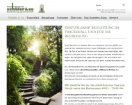 Bild Bestattungsges. Schfer & Co. (GmbH & Co.) SteinmetzAbt. Blumenbinderei