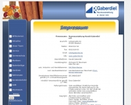 Website Harald Gaberdiel Raumausstattung e.K