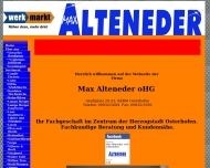 Bild Max Alteneder O.H.G. Eisen- und Kohlenhandlung