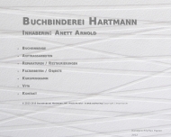 Bild Hartmann Ingeborg M. BuchbinderMstr. Buchbinderei