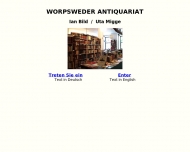 Bild Worpsweder Antiquariat Ian Bild