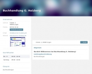 Bild Buchhandlung G. Holzberg