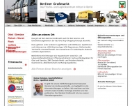 Website Berliner Gro�markt Gesellschaft
