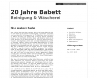 Bild Textilreinigung Wscherei Babett