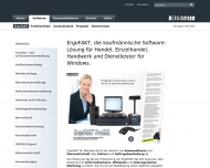 Website ERGO SOFT Softwareentwicklung
