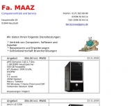 Bild Maaz Bernd Computervertrieb u. Service