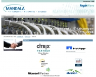 Website Mandala Internet, EDV-Service