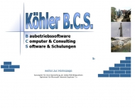 Bild Khler B.C.S. Baubetriebsberatung u. Bausoftware