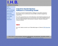 Website I.H.B. Software & Consulting