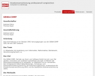 Website GEWA-COMP