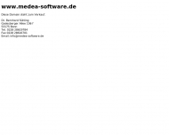Bild Medea Software - Dr. Bernhard Shling
