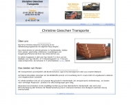 Bild Gieschen Christine Transporte