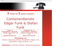 Bild Funk Edgar Containerservice Schrott- u. Metallhandlung