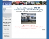 Bild Cremer Fred u.Dieter GbR Autoverwertung & Entsorgungsbetrieb