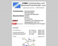 Bild Containerbau u. Baumaschinenhandel GmbH