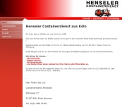 Henseler Containerdienst K?ln