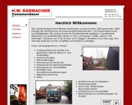 Bild Radmacher Hans-Wilhelm Containerdienst Entrmpelung Entschutten