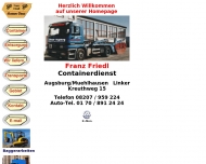 Bild Containerdienst Friedl
