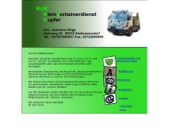 Bild Kupfer Manfred Kleincontainerdienst