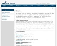 Website ADInstruments Gesellschaft
