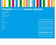 Website TYPOART Rechnergestütztes Grafik-Design