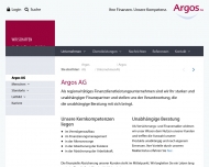 Bild Argos AG Meckenbeuren - Hirsch Holger