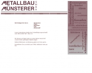Bild Metallbau Mnsterer GmbH