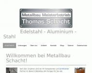 Willkommen bei Metallbau Schacht - metallschachts Webseite