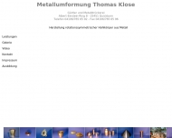 Bild Klose Thomas Metalldrckerei