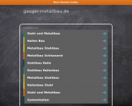 Bild Gauger Metallbau GmbH
