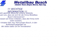 Bild Busch Hans-Jrgen Metallbau