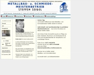 Bild Metallbau Seidel - Stahl Edelstahl Aluminium Schliesstechnik ...