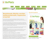 Website Ihr Platz Drogeriemarkt