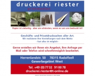 Bild Druckerei Riester