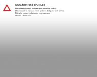 Bild Druckerei Text + Druck