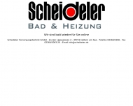 Bild Scheideler Versorgungstechnik Heizung u. Sanitr