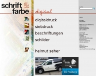 Bild Seher Helmut , Iris Siebdruck und Beschriftungen
