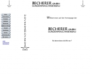 Bild Becherer GmbH Sondermaschinenbau