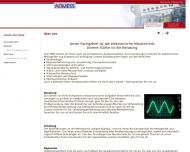 Website ADMESS Elektronik