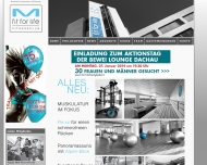 Website fit for life Fitnessclub
