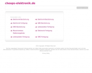 Bild C h e o p s Elektronik Handels- u. Fertigungs -Verwaltungs-GmbH