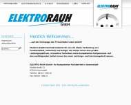 Website Elektro-Rauh