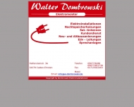 Bild Dombrowski Walter Elektroinstallation