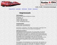 Website Kemke & Otto