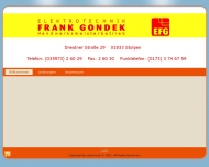 Bild Elektrotechnik Frank Gondek
